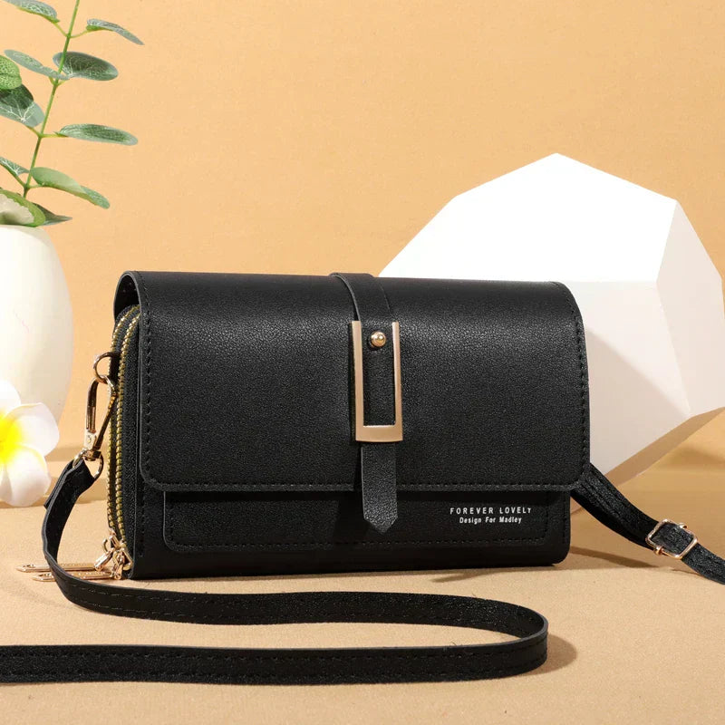 Maria | Elegant crossbody shoulder bag for women - Stylish mobile phone and card holder
