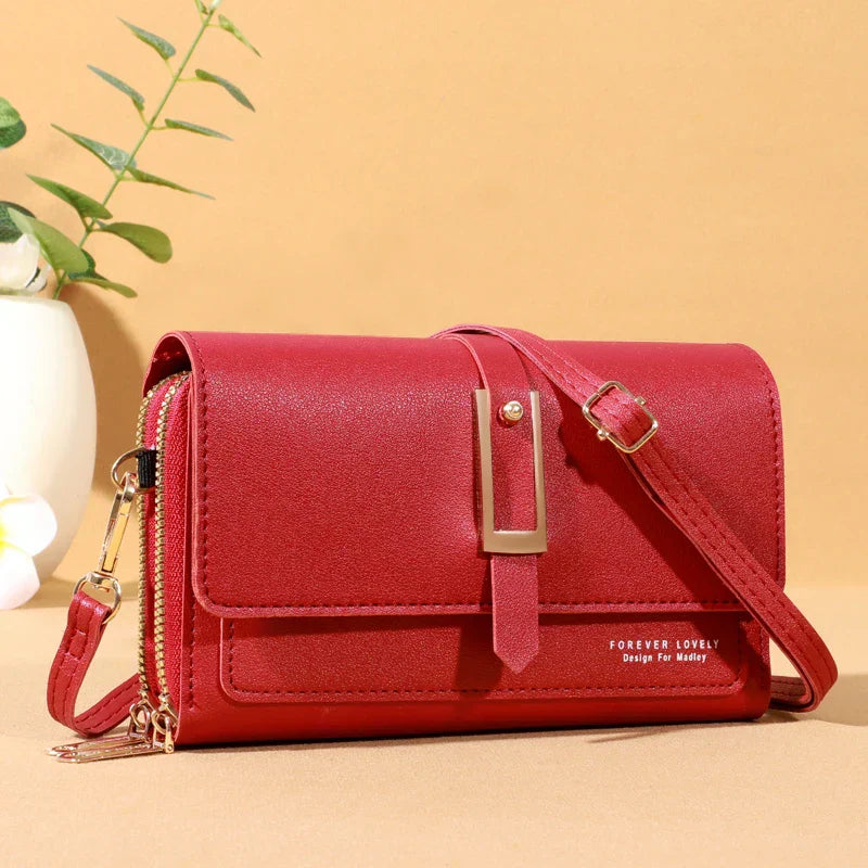 Maria | Elegant crossbody shoulder bag for women - Stylish mobile phone and card holder