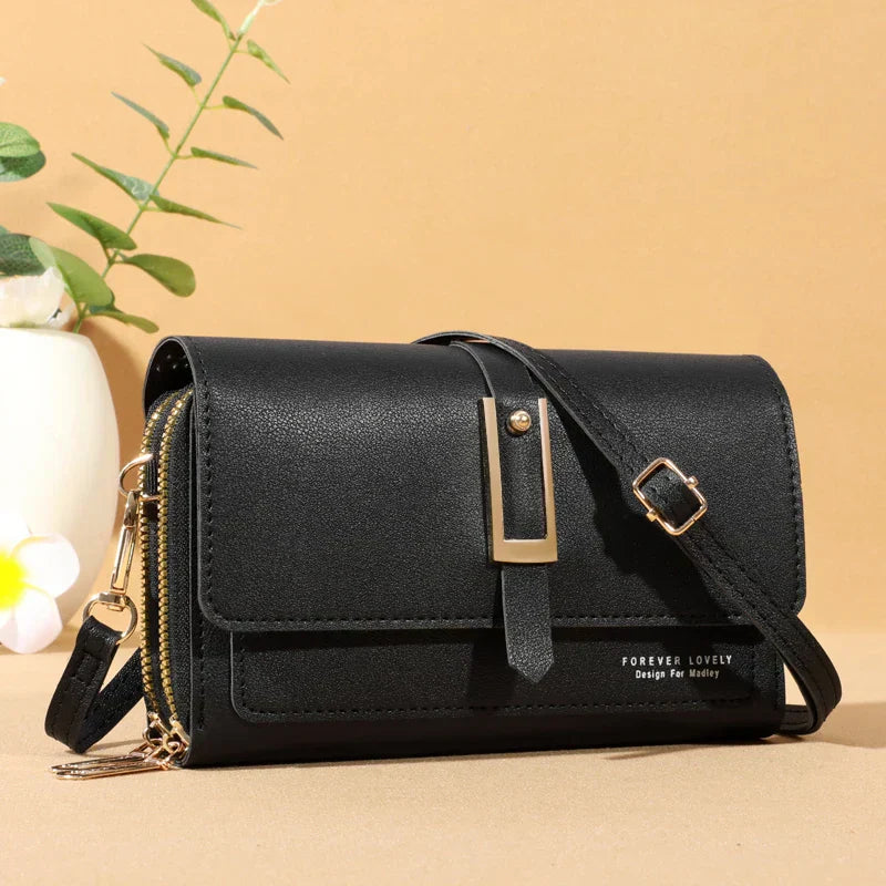 Maria | Elegant crossbody shoulder bag for women - Stylish mobile phone and card holder